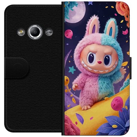 Kompatibel Tegnebogsetui til Samsung Galaxy Xcover 3 Samler figur monsterkanin med hætte udgave
