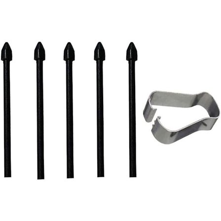 5 stk Spiss til Styluspenn, Berøringsspiss til S-penn, Erstatningsspiss til Samsung Galaxy Tab Tab S6lite S6/s7/s7+ Note10/note2