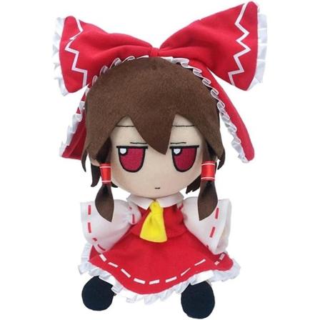 Touhou Project Plushie Stoffdyr Hakurei Reimu Anime Figur Julegave Fumo 20cm