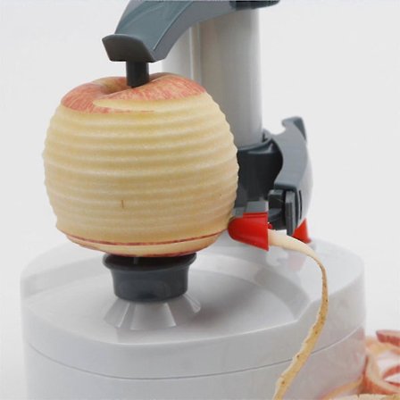 Rustfrit stål Elektrisk Automatisk Skrællemaskine Kartoffel Frugt Appelsin - God