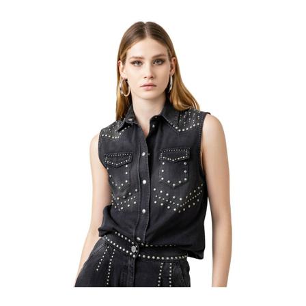 Gaëlle Paris Shirt Sort, Dame Skjorter