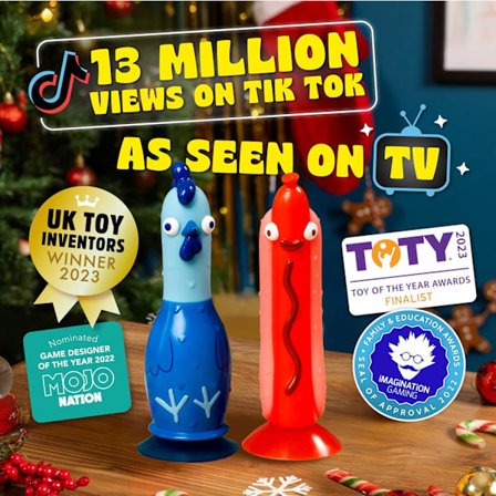 Kyckling mot Varmkorv - Ett Hilariskt Flip-Flops Utmaningsspel