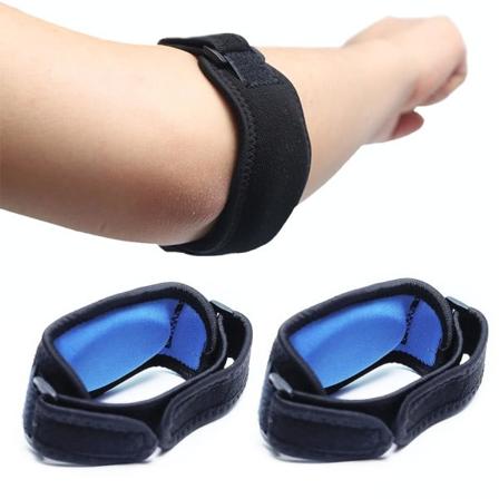 2-pack Justerbara Armbågsstöd - Kompressionsärmar för Män - Ledvärksslindring