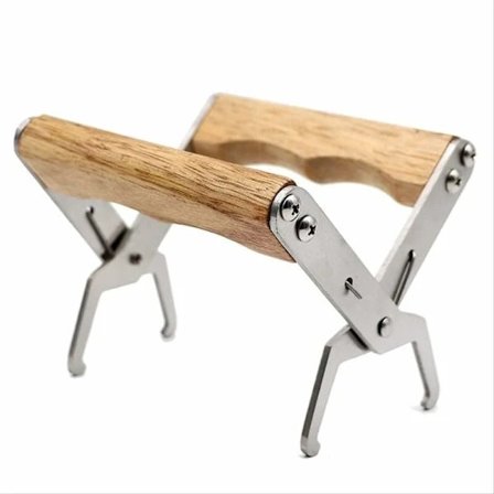 Rammeløfter i rustfrit stål til bikube - Værktøj til biavl og kubehåndtering