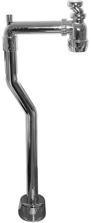 Faluplast Flexi 8073655 Vattenlås krom, 40 x G32, universallås Krom, Inomhusavlopp