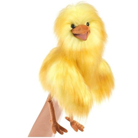 Folkmanis - Yellow Bird Hand Puppet - JH PRODUKTER