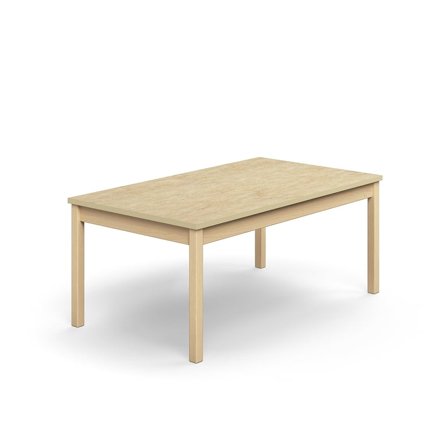 Tisch DECIBEL, 1400x800x590 mm, schalldämmendes Linoleum, beige