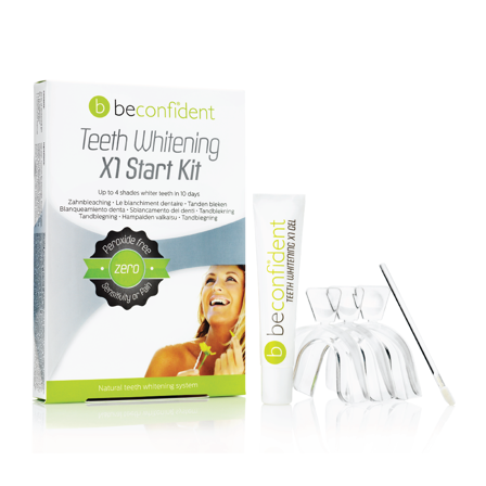 Beconfident Teeth Whitening X1 Start Kit, 1 sett