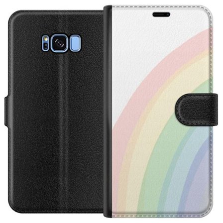 Kompatibelt Plånboksfodral till Samsung Samsung Galaxy S8 Regnbågen