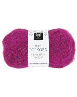 Garn Multi Popkorn 50g Rosa - Dale Garn