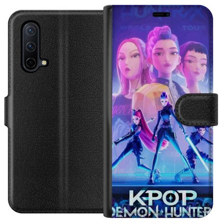 Kompatibelt Plånboksfodral till OnePlus OnePlus Nord CE 5G Trendiga KPop Demon Hunters docka figur