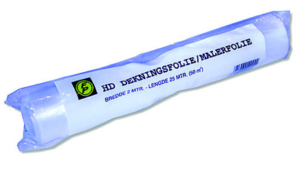 FORENEDE PLAST DEKNINGSFOLIE HD 0,01X2000MMX25M