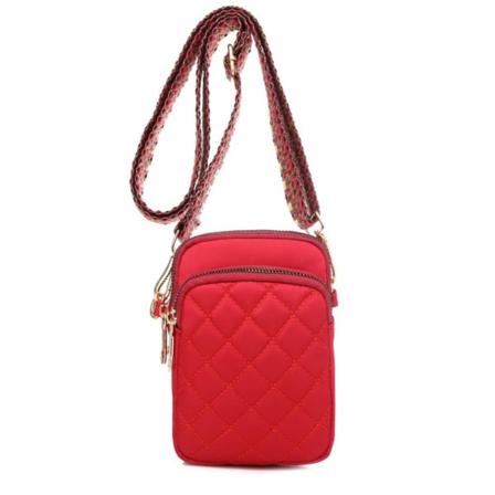Crossbody Laukut Pystysuuntainen olkalaukku PUNAINEN red