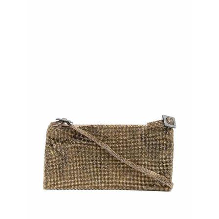 Benedetta Bruzziches Shoulder Tass , Bruin , Dames , Maat: ONE Size Schoudertassen