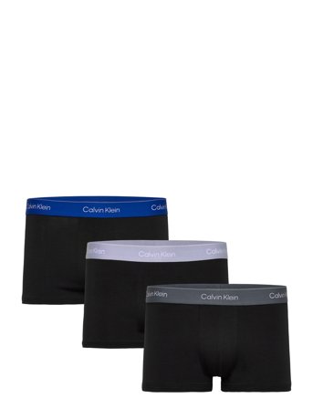 Calvin Klein Low Rise Trunk 3Pk - Black - XL