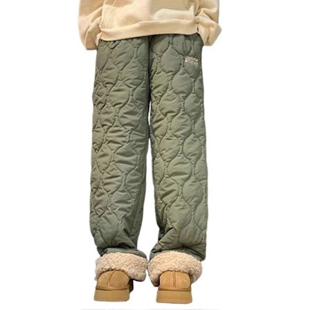 Vinter Dunjakke Bukser Dame Høj Talje Varme Bukser Ultra Varme Vandafvisende Løse Bukser