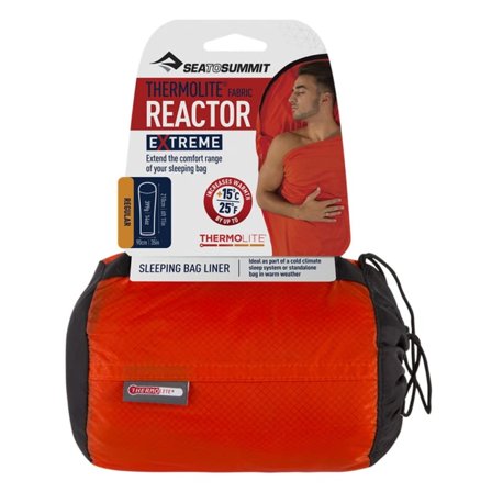 Sea to summit Reactor Extreme Long travel sheets Orange Long
