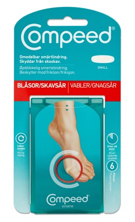 Compeed gnagsårplaster small 6 stk