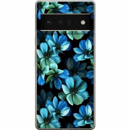 Google Pixel 6 Pro Mjukt Skal - Blommor
