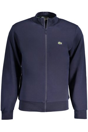 Lacoste Felpa Con Zip Uomo Blu