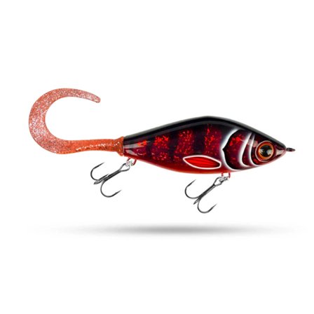 Trueglide Guppie 13,5cm 120g Söder Custom - Red Tiger Flash