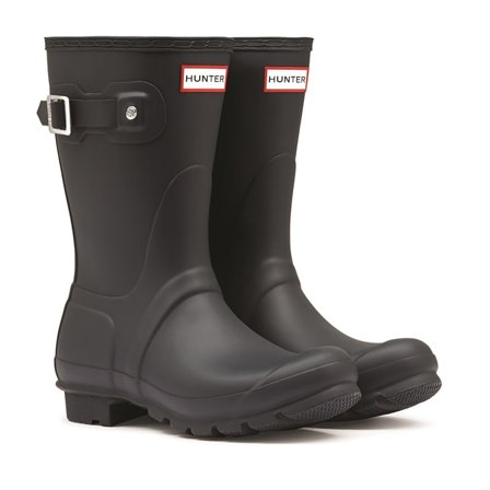 Hunter Boots Ltd Women Original Short Women wellington boots Blue UK 3/EU 36