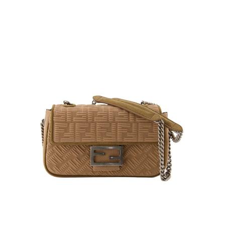 Fendi, Shoulder Bags Brązowy, Kobieta, Rozmiar: ONE Size