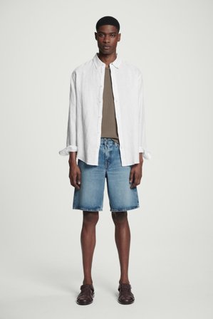 COS Men's Denim Shorts in Blue