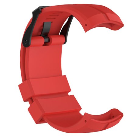 Armband för KAILASH Smartwatch Rem 7R Gang Rinpoche Silikon Armband Herrarmband Röd