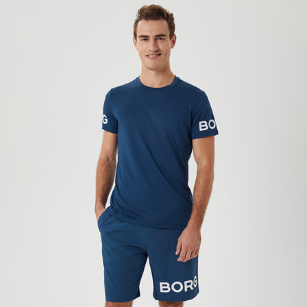 Björn Borg Borg T-shirt, Blue Wing Teal