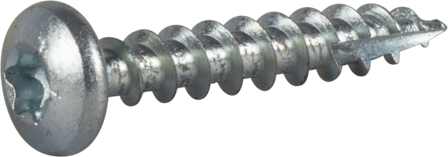 ESSVE 427167 Puuruuvi 5 mm Ø, TX25, täyskierre, FZB 30 mm, 20 kpl, Kiinnitys