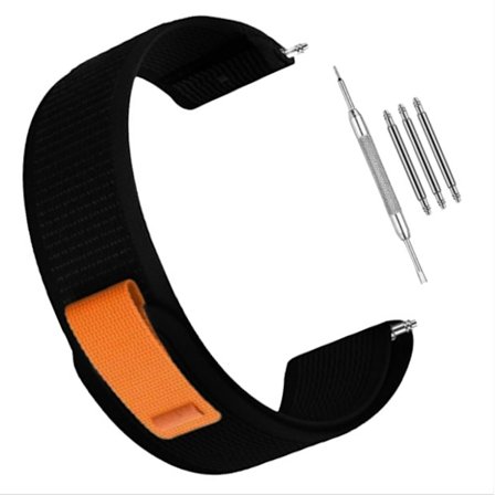 Garmin-kompatibelt nylonarmband 22mm - Forerunner 245/255/265M