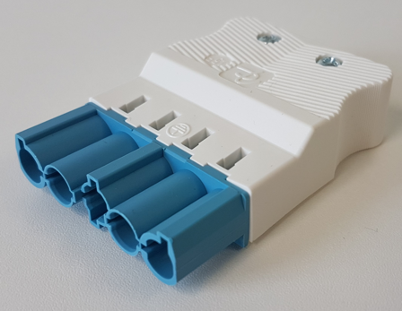 Gycom 128192 Pistoliitin 5-napainen, 20 A, 0,19 kWh, 4 kV, IP20 11.3-12.3 mm, Liitäntätulpat & kaapelit