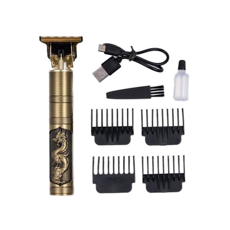 Professionel hår- og skægtrimmer - Drake 8 dele