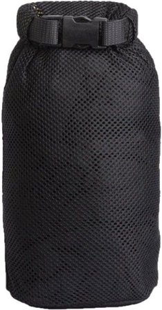 Savotta Rolltop Stuffsack Mesh 5L Black