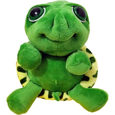 Søde Stofdyr med Store Øjne - Bedårende og Blød Havskildpadde