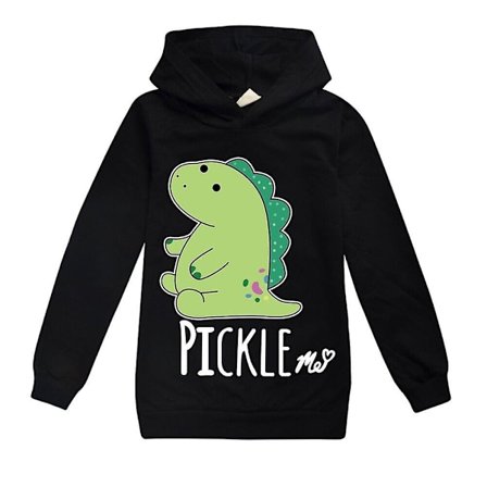 Moriah Eustace Elizabeth Hoodie for Kids, Unisex Hooded Sweatshirts for 9-14y, Pickle Me Long Sleeve Pullover Tops for Boys and Girls[HK]