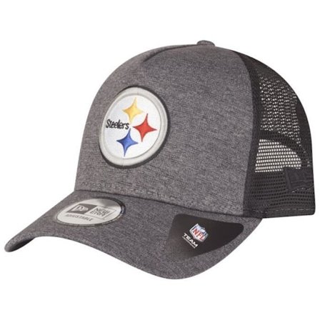 A-Frame Kasket - New Era - Pittsburgh Steelers - Justerbar - 100% Polyester - 3D Broderet Logo