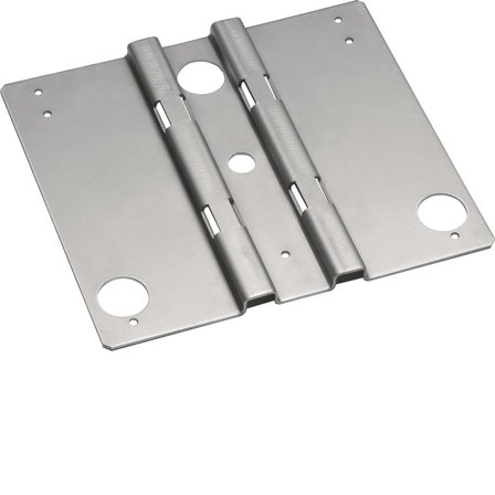 Hager VZ041 Festeplate for mast VE110, Elfordeling & strømforsyning