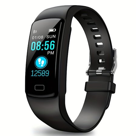 Smartklokke, Fitness Tracker, Aktivitetsmåler Sövnmonitor med IP68 vanntett, helsefitness Treningsklokke Skritteller Skritteller Gå