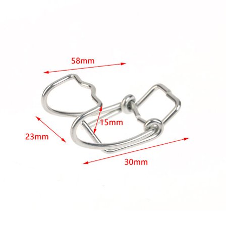 Bil Universal luftfilterhus Clips Luftfilterskalbefæstelse H