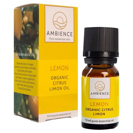 Ambience Citron Olie Økologisk 10 ml, Tøj & Bolig, Duftolier, Æteriske Olier