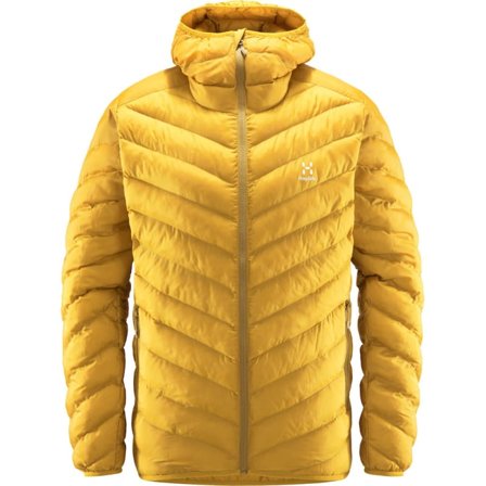 Haglöfs Särna Mimic Hood Men Men middle-layer synthetic jackets Yellow XL