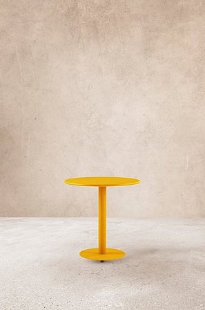 Jotex - Cafétisch Ø 72 Cm Gelb - OPERA - Kaufe Gartentische bei Jotex