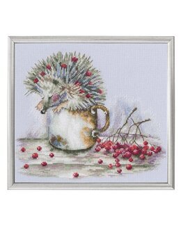 Broderikit Billede Træt Pindsvin - RTO