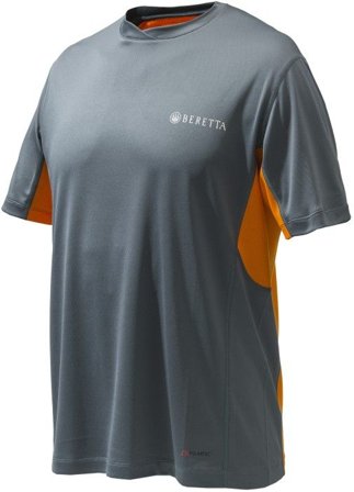 Beretta Flash Tech t-paita, harmaa/oranssi