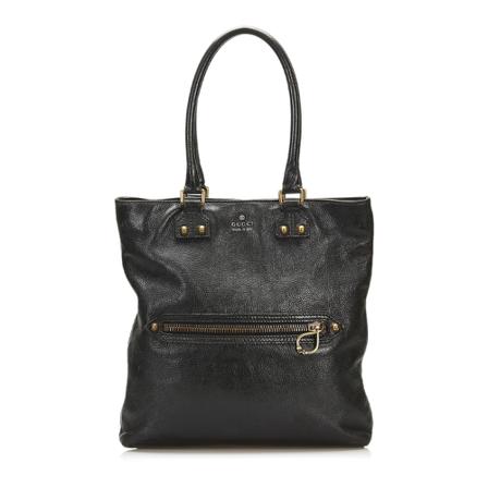 Gucci Vintage, Pre-owned Tote Bag Zwart, Dames, Maat:ONE Size