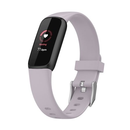 För Fitbit Luxe Silikon Armband L