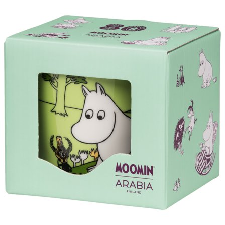 Arabia Muumipeikko-muki 80 Box W, 0,3 litraa