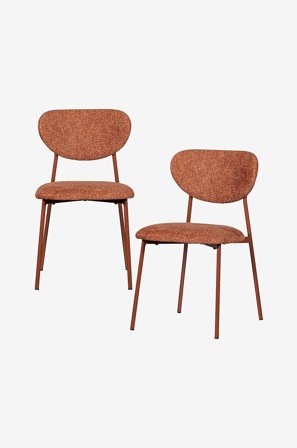 WOOOD - Valor-ruokapöydän tuoli - 2 kpl:n sarja - Ruskea - Tuolit - - Homeroom